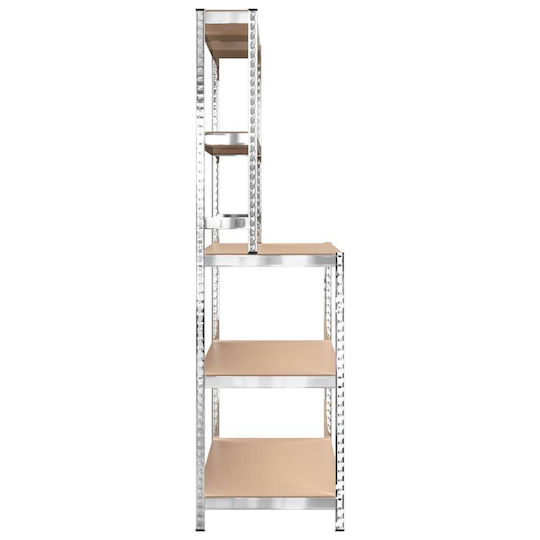 vidaXL Dexion Regal Verzinkt 100x50x180cm 152875