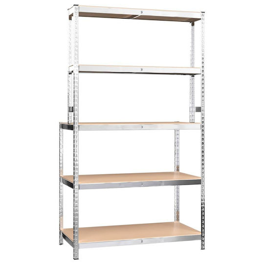 vidaXL Dexion Regal Verzinkt 100x50x180cm 152875