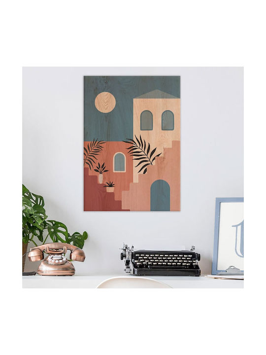 Ango Πίνακας Ξύλινος 42x30cm