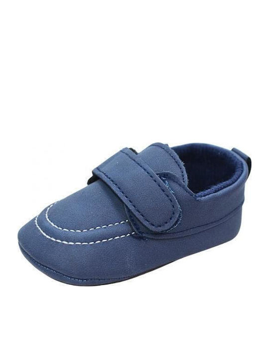Childrenland Baby Moccasins Blue