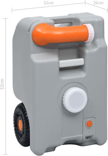 vidaXL 30135 Πλαστικό Μπιτόνι 25lt