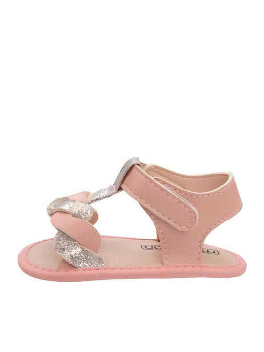 Meridian Shoes Sandale pentru bebeluși Roz