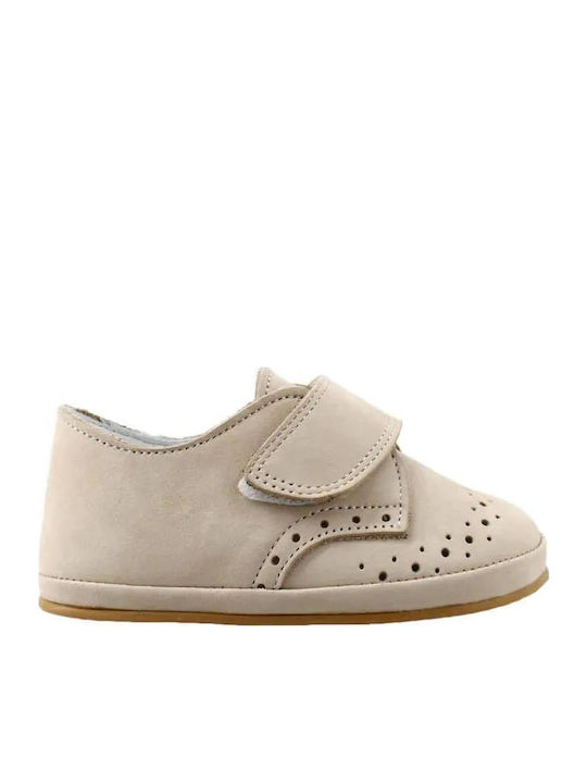 IQ Shoes Βρεφικά Μοκασίνια Αγκαλιάς Μπεζ