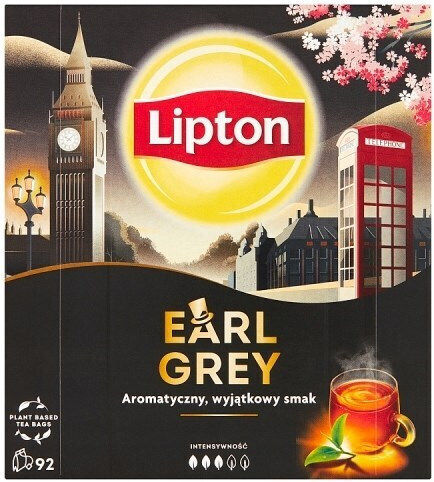 Lipton Earl Grey Tea 92 Bags