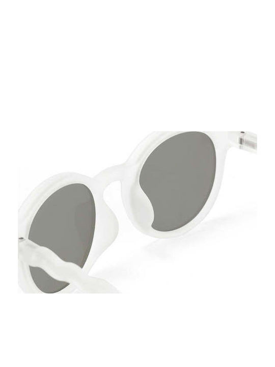 Olivio & Co Oval Οβάλ Παιδικά Γυαλιά Ηλίου με Polarized Φακό Jellyfish White για 3-12 Ετών