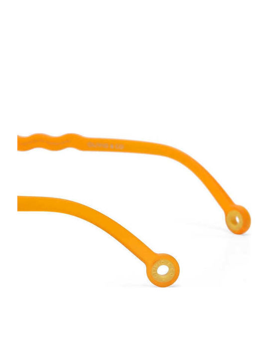Olivio & Co Round Kids Sunglasses with Polarized Lenses Starfish Orange for 3-12 Years