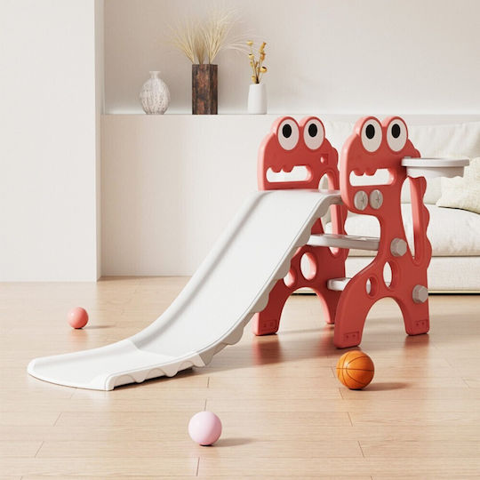 Bike Toys Τσουλήθρα Frog με Μπασκέτα Κόκκινη
