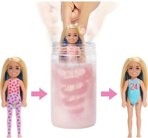 Barbie Αθλήματα Κούκλα Color Reveal για 3+ Ετών