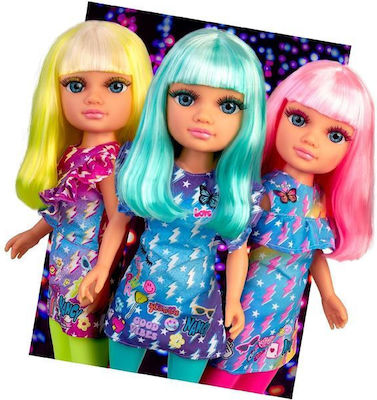 Giochi Preziosi Doll Neon Look Blue Hair for 3++ Years