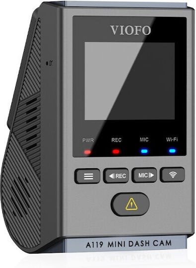 Viofo A119 Mini 2 Κάμερα DVR Αυτοκινήτου 1440P με Οθόνη 1.5" Wi-Fi, GPS