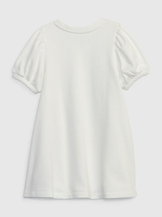 GAP Kids Dress Short Sleeve White