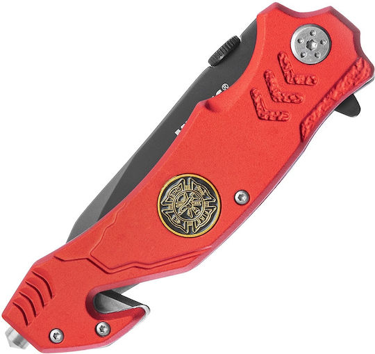 Mil-Tec Fire Brigade Σουγιάς Επιβίωσης Red Stone Washed