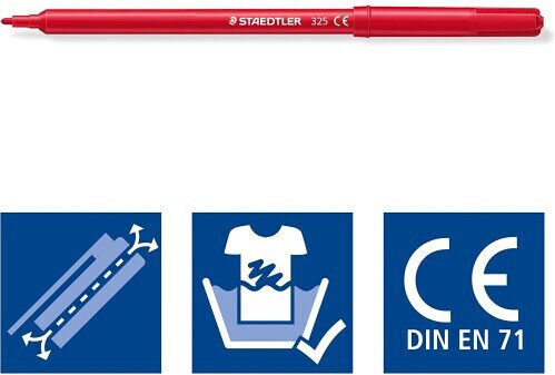 Staedtler Drawing Markers Thin Set 12pcs