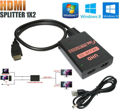 HDMI Splitter 1-in/2-out CAB-H156