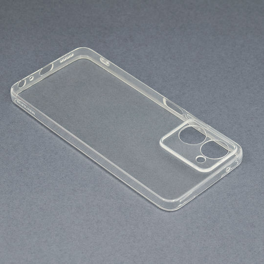 Techsuit Clear Umschlag Rückseite Silikon Transparent (Realme 10 Pro 5G)