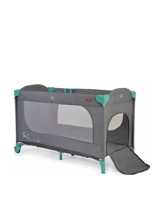 Cangaroo Skyglow Playpen with Mattress Mint 125x62cm