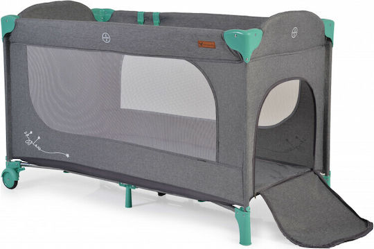 Cangaroo Skyglow Παρκοκρέβατο με Στρώμα Mint 125x62cm