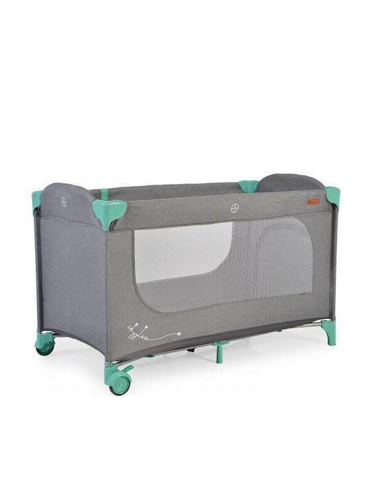 Cangaroo Skyglow Playpen with Mattress Mint 125x62cm