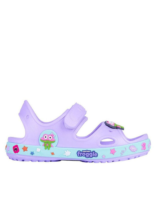 Coqui Children's Beach Shoes Purple