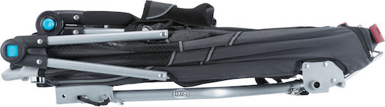 Trixie Waterproof Dog/Cat Carrying Gray Bicycle Trailer L58xW93xH74cm