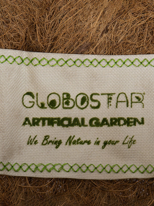 GloboStar Salamina Hanging Planter Metal Brown 30x30x15cm.