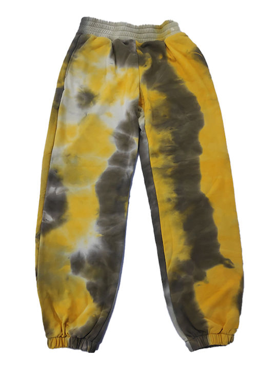 Paco & Co Set Women's Sweatpants Yellow