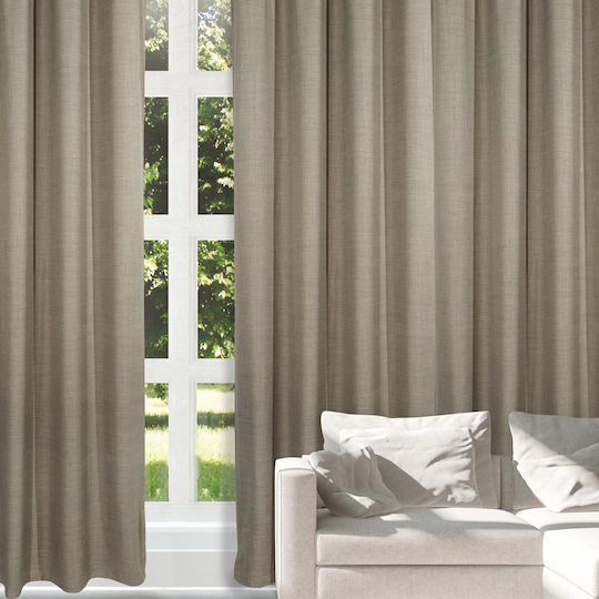 Das Home 2243 Grommet Beige Curtain 140x270cm Das Home 2243 Grommet Beige Curtain 140x270cm