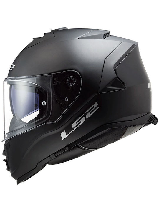 LS2 FF800 Storm II Matt Black Motorcycle Helmet Full Face ECE 22.06 1530gr with Pinlock and Sunvisor