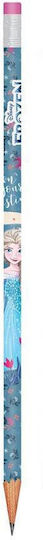 Διακάκης Disney Frozen Σετ 6 Μολύβια με Γόμα Μωβ