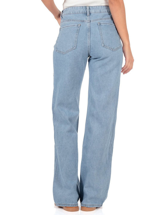 Silia D Women's Jean Trousers with Rips