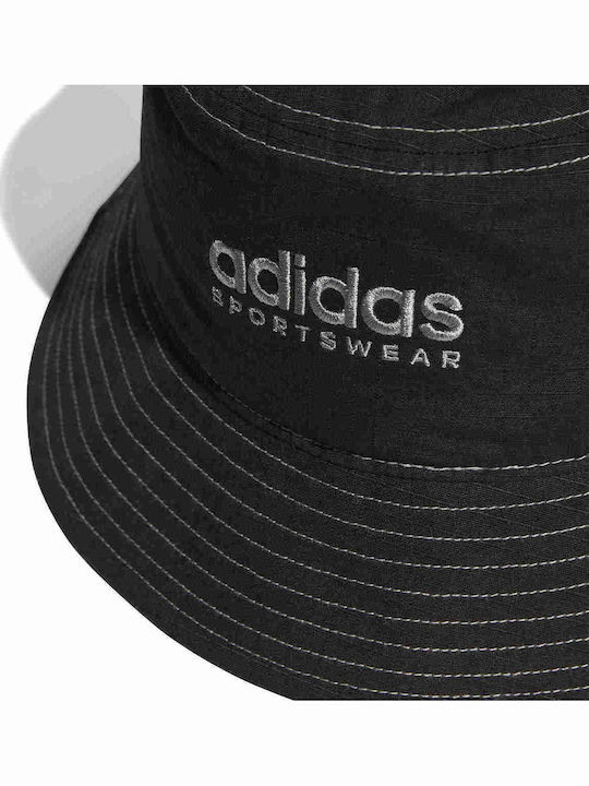adidas Classic Υφασμάτινo Ανδρικό Καπέλο Στυλ Bucket Μαύρο