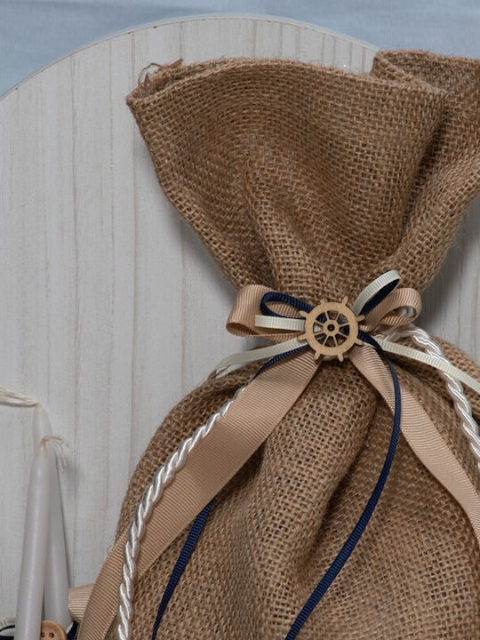 Makis Tselios Fashion Βαπτιστικό Πακέτο με Θέμα Ναυτικό