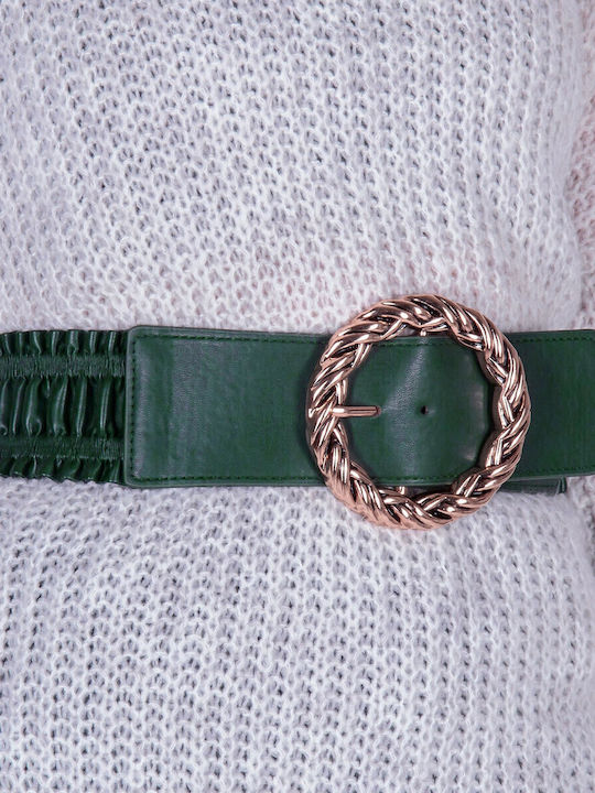 Elastisch Damen Gürtel Grün