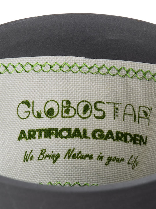 GloboStar Aigina Κρεμαστό Κασπώ Κεραμικό Μαύρο 13x13x15εκ. 10τμχ
