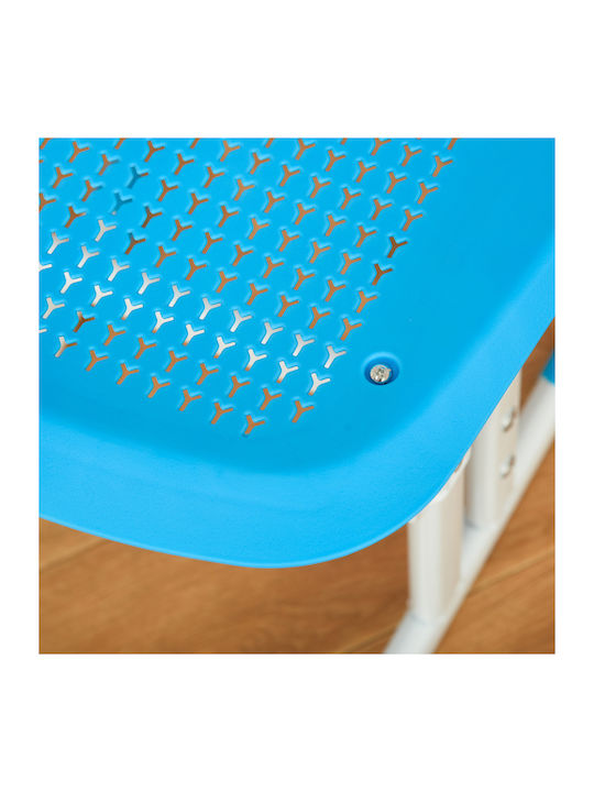 Kids Desk made of Melamine White-Blue 60x45x90cm