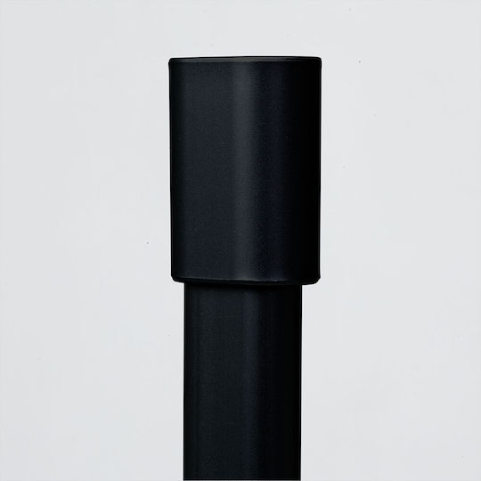 Sealskin Telescopic Corner Shower Curtain Rod Aluminium Black 80x90-170cm