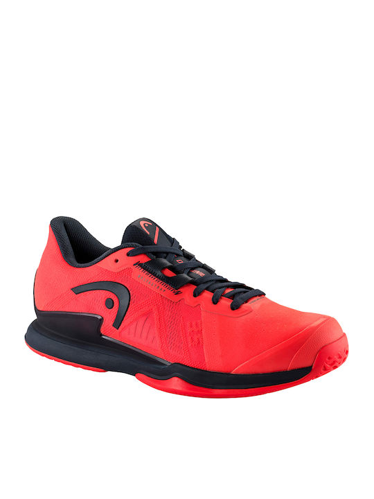 Head Sprint Pro 3.5 Men's Tennis Shoes for All Courts Red