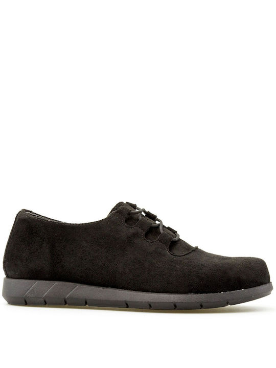 Silia D Women's Suede Oxford Shoes Black