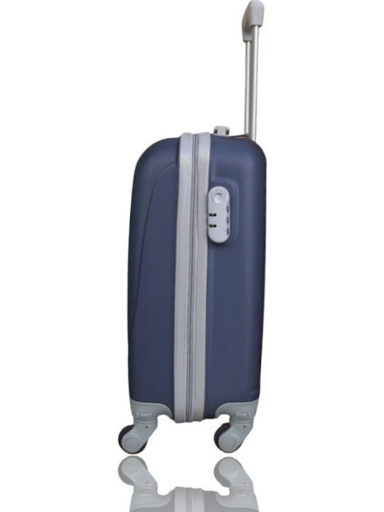 Olia Home Cabin Hard Bronze Suitcase With 4 Wheels Height 55cm