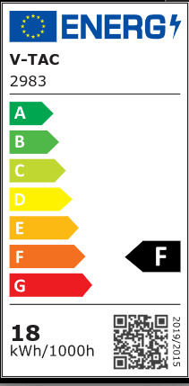 V-TAC LED Bulb 18W Fluorescent Type 120εκ. for Socket G13 and Shape T8 Cool White 1850lm