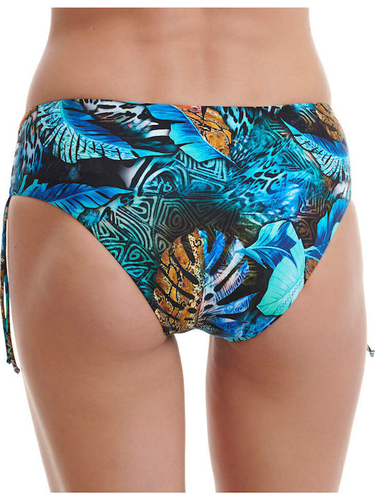 Set Bikini Floral Μαύρο