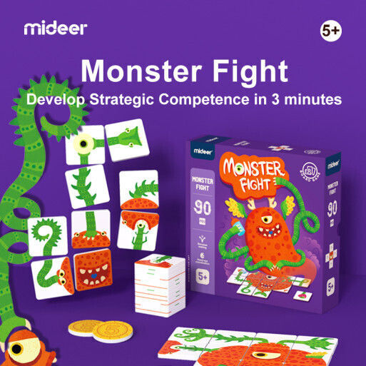 Настолна игра Monster Fight за 2-4 играчи 5+ години MD2103 (EN) MiDeer
