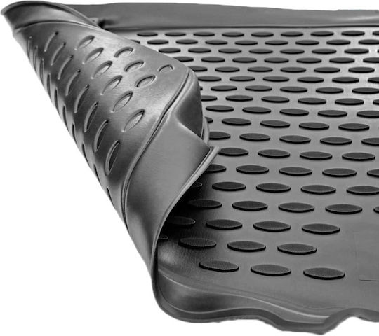 Novline Set of Front and Rear Mats 4pcs Tray Type for Audi e-tron 5D 2018 Black