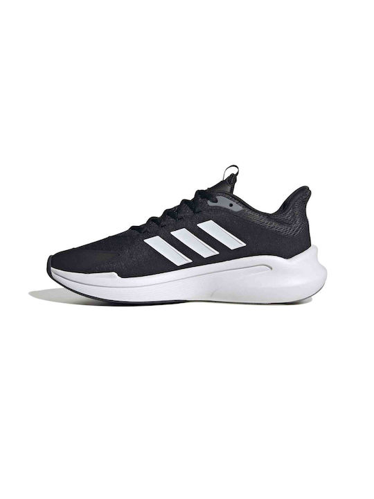 AlphaEdge+ Herren Sportschuhe Laufen Core Black / Lucid Lime