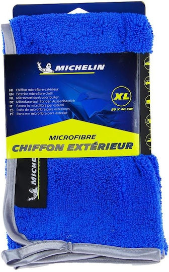 Michelin Πανί Μικροϊνών Καθαρισμού για Αμάξωμα Αυτοκινήτου Μπλε 50x40cm