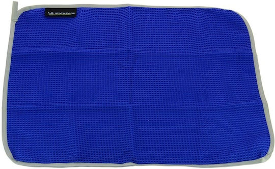 Michelin Lavetă Microfibră de curățenie pentru Materiale plastice pentru interior - Tabloul de bord Auto Albastru 50x40cm