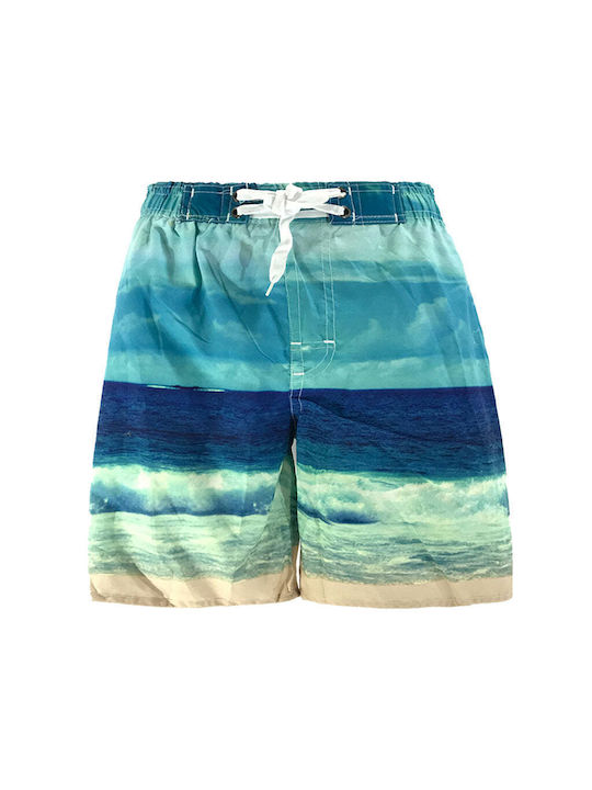 Ustyle Men's Swimwear Bermuda Multicolour with Patterns