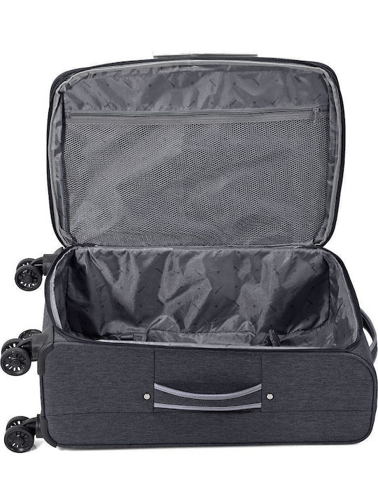 Benzi VZ5661/70 Große Hartschale Reisekoffer Schwarz mit 4 Rädern Höhe 70cm