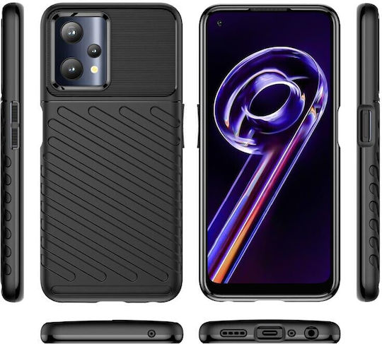Thunderbolt Back Cover Σιλικόνης Μαύρο (OnePlus Nord CE 2 Lite)