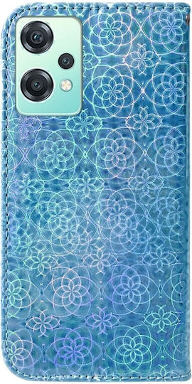 Colorful Wallet Piele artificială Albastru (OnePlus Nord CE 2 Lite 5G )